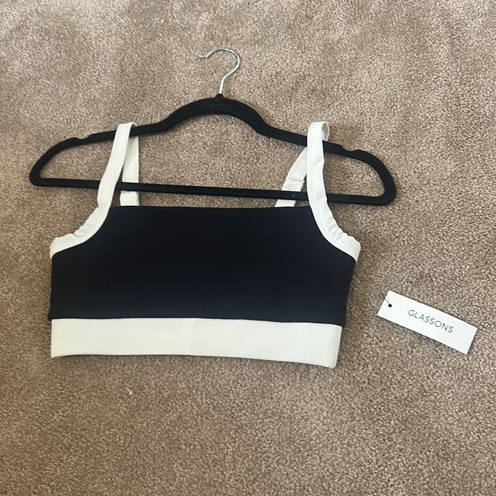 Active two tone crop top